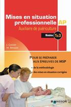 Couverture du livre « Mises en situation professionnelle ap (2e édition) » de Gassier/Benazet aux éditions Elsevier-masson