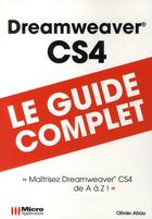 Couverture du livre « Dreamweaver CS4 » de Olivier Abou aux éditions Micro Application