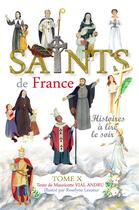 Couverture du livre « Saints de France t.10 : histoires à lire le soir » de Mauricette Vial-Andru et Roselyne Lesueur aux éditions Saint Jude