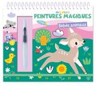 Couverture du livre « Mes jolies peintures magiques : Bébés animaux » de Atelier Cloro aux éditions 1 2 3 Soleil