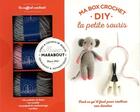 Couverture du livre « Ma box crochet DIY : la petite souris » de Marie-Noelle Bayard aux éditions Marabout