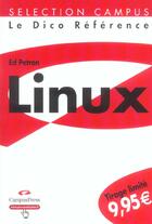 Couverture du livre « Linux le dico de reference » de Petron Ed aux éditions Pearson