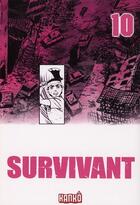 Couverture du livre « Survivant T.10 » de Takao Saito aux éditions Milan
