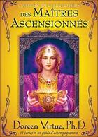 Couverture du livre « Cartes divinatoires des maîtres ascensionnés ; coffret » de Doreen Virtue aux éditions Exergue