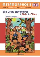 Couverture du livre « The crazy adventures of fish and chips t.4 ; the lost treasure » de Mathieu Leparquois aux éditions Adabam