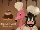 Couverture du livre « Angèle & José commis de cuisine » de Rudy Aubert aux éditions Kako Edition