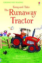 Couverture du livre « Farmyard tales ; the runaway tractor » de Heather Amery aux éditions Usborne