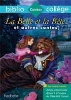 Couverture du livre « La Belle et la Bête et autres contes » de Collectif aux éditions Hachette Education