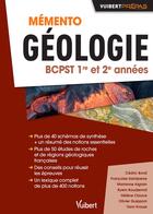 Couverture du livre « Mémento géologie ; BCPST ; 1re et 2e année » de  aux éditions Vuibert