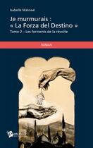 Couverture du livre « Je murmurais : 