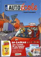 Couverture du livre « L'auto-école T.7 ; priorité maladroite » de Christophe Cazenove et Andre Amouriq aux éditions Bamboo