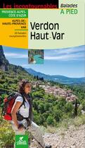 Couverture du livre « Verdon haut-var » de E. Dautant aux éditions Chamina