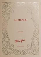 Couverture du livre « Le mépris » de Jean-Luc Godard aux éditions Editions Des Saints Peres