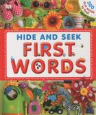 Couverture du livre « Hide and seek first words » de  aux éditions Dk Children