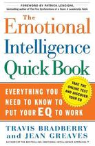 Couverture du livre « The Emotional Intelligence Quick Book » de Greaves Jean aux éditions Touchstone