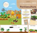 Couverture du livre « Calendrier permaculture 2020 » de Olivier Lebrun aux éditions Larousse