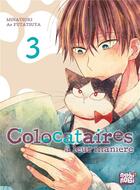 Couverture du livre « Colocataires à leur manière Tome 3 » de Tsunami Minatsuki et Asu Futatsuya aux éditions Nobi Nobi