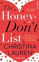 Couverture du livre « The honey don't list » de Christina Lauren aux éditions Hugo Poche