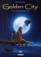 Couverture du livre « Golden City T.10 ; orbite terrestre basse » de Daniel Pecqueur et Nicolas Malfin aux éditions Delcourt