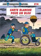 Couverture du livre « Les Tuniques Bleues Tome 60 : carte blanche pour un bleu » de Raoul Cauvin et Willy Lambil aux éditions Dupuis