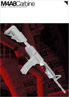 Couverture du livre « M4a8 - paper gun paper model kit /anglais » de Ferguson/Postler aux éditions Dgv