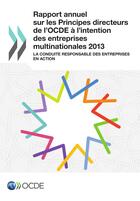 Couverture du livre « Rapport Annuel Sur Les Principes Directeurs De L'Ocde A L'Attention Des » de Ocde aux éditions Ocde