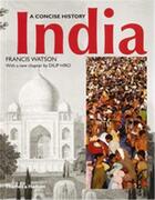 Couverture du livre « India a concise history » de Watson aux éditions Thames & Hudson