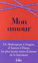 Couverture du livre « Mon amour » de  aux éditions Folio