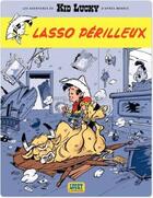 Couverture du livre « Les aventures de Kid Lucky d'après Morris Tome 2 : lasso périlleux » de Achde aux éditions Lucky Comics