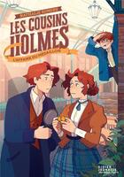 Couverture du livre « Les cousins Holmes Tome 3 : l'affaire du médaillon » de Nathalie Somers aux éditions Didier Jeunesse