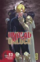 Couverture du livre « Undead unluck Tome 13 » de Yoshifumi Tozuka aux éditions Kana
