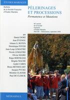 Couverture du livre « Pélerinages et processions ; permanence et mutations » de  aux éditions Mediaspaul