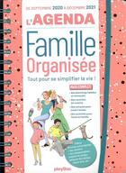 Couverture du livre « Agenda de la famille organisee 2021 (de sept. 2020 a dec. 2021) s'organiser n'a jamais ete aussi sim » de  aux éditions Play Bac