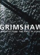 Couverture du livre « Grimshaw architecture: the first 30 years » de Grimshaw Nicholas aux éditions Prestel