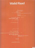 Couverture du livre « Walid raad » de Respini Eva/Raad Wal aux éditions Moma