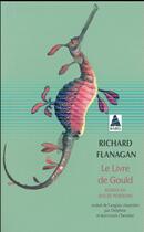Couverture du livre « Le livre de Gould » de Richard Flanagan aux éditions Actes Sud