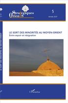 Couverture du livre « Le sort des minorités au moyen orient ; entre espoir et résignation (édition 2017) » de Orients Strategiques aux éditions L'harmattan