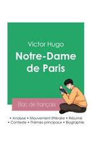 Couverture du livre « Reussir son bac de français 2023 : analyse de notre-dame de Paris de Victor Hugo » de Victor Hugo aux éditions Bac De Francais