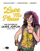 Couverture du livre « Janis Joplin » de Nicolas Finet aux éditions Marabulles