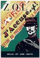 Couverture du livre « J'accuse » de Émile Zola aux éditions Fayard/mille Et Une Nuits