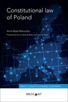 Couverture du livre « Constitutional law of Poland » de Anna Rytel-Warzocha aux éditions Bruylant