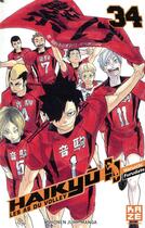 Couverture du livre « Haikyu !! les as du volley Tome 34 » de Haruichi Furudate aux éditions Crunchyroll