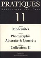 Couverture du livre « Modernités, photographie abstraite & concrète, collections II » de  aux éditions Pu De Rennes