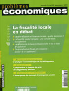 Couverture du livre « La fiscalite locale en debat » de  aux éditions Documentation Francaise