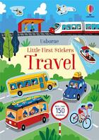 Couverture du livre « Little first stickers travel » de Kristie Pickersgill aux éditions Usborne