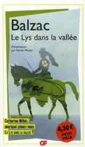 Couverture du livre « Le lys dans la vallée » de Honoré De Balzac aux éditions Flammarion