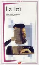 Couverture du livre « La loi » de Gabrielle Radica aux éditions Flammarion