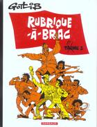 Couverture du livre « Rubrique-à-brac Tome 3 » de Gotlib aux éditions Dargaud