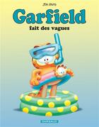 Couverture du livre « Garfield Tome 28 : Garfield fait des vagues » de Jim Davis aux éditions Dargaud