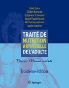 Couverture du livre « Traité de nutrition artificielle de l'adulte » de Cano N. aux éditions Springer